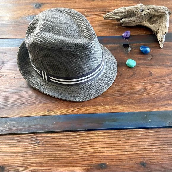 Old Navy Fedora Dark Gray NWOT - Picture 1 of 10